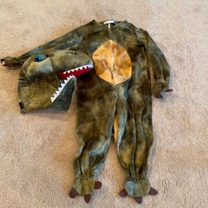 Pottery barn dinosaur costume 2T